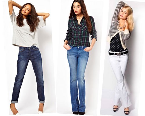 Классические женские джинсы